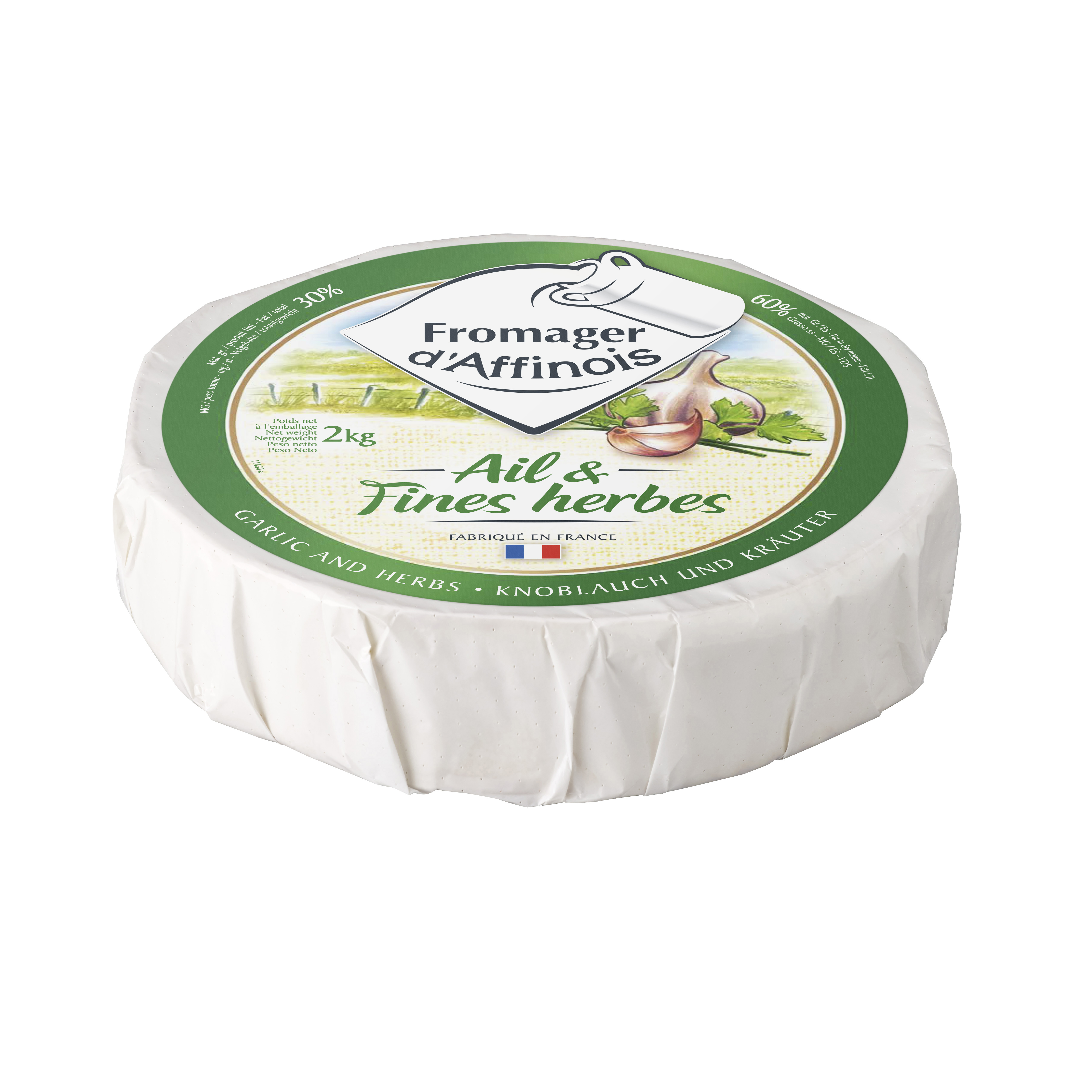 Fromager d'Affinois Herbs and Garlic 2kg product image